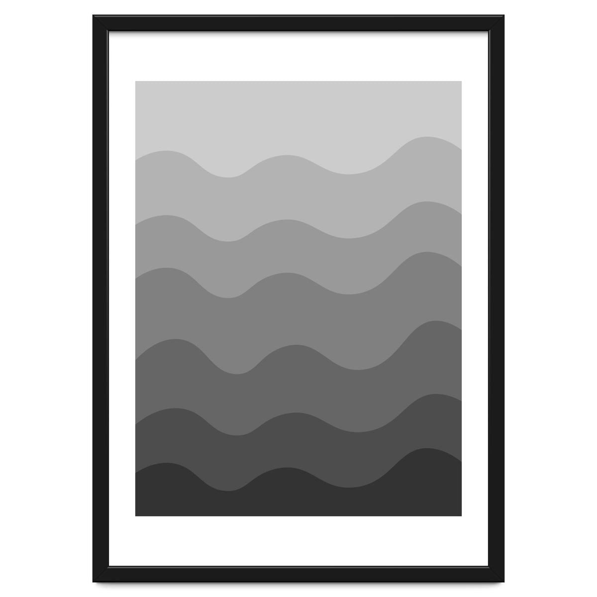 Grey gradient design