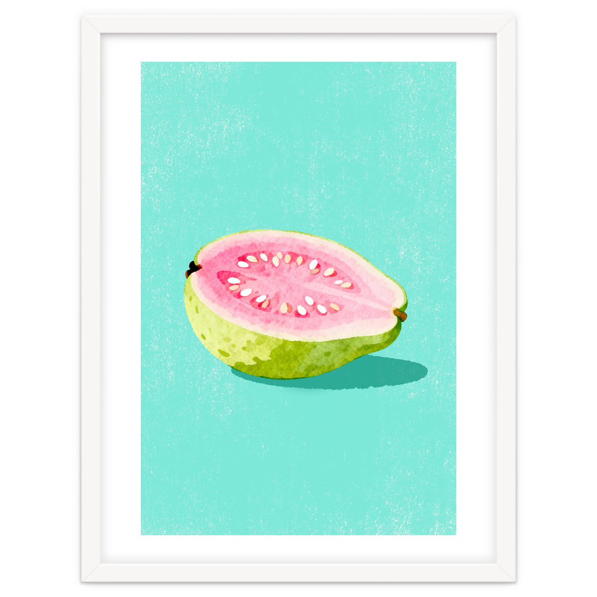 Guava Fruit Illustration