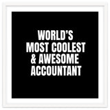 World's most coolest and awesome accountant thumbnail