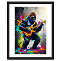 Gorilla Plays Guitar