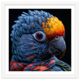 Close Up Vibrant Parrot Eye thumbnail