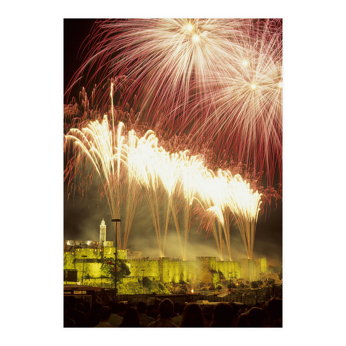 Fireworks over Jerusalem I (Print Only)