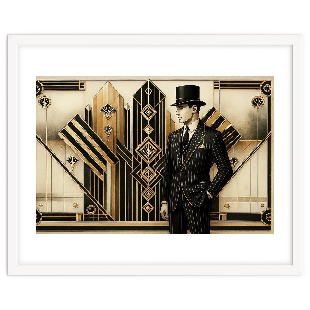Gatsby Art Deco Noir