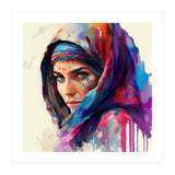 Vivid Veil Side Portrait (Print Only) thumbnail