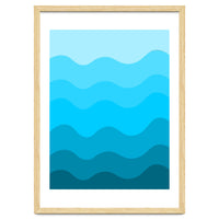 Blue gradient design