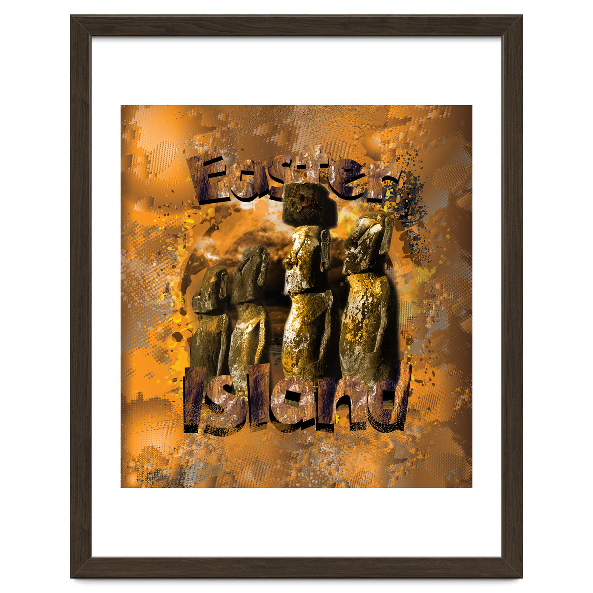 Easter Island Statues Polynesia