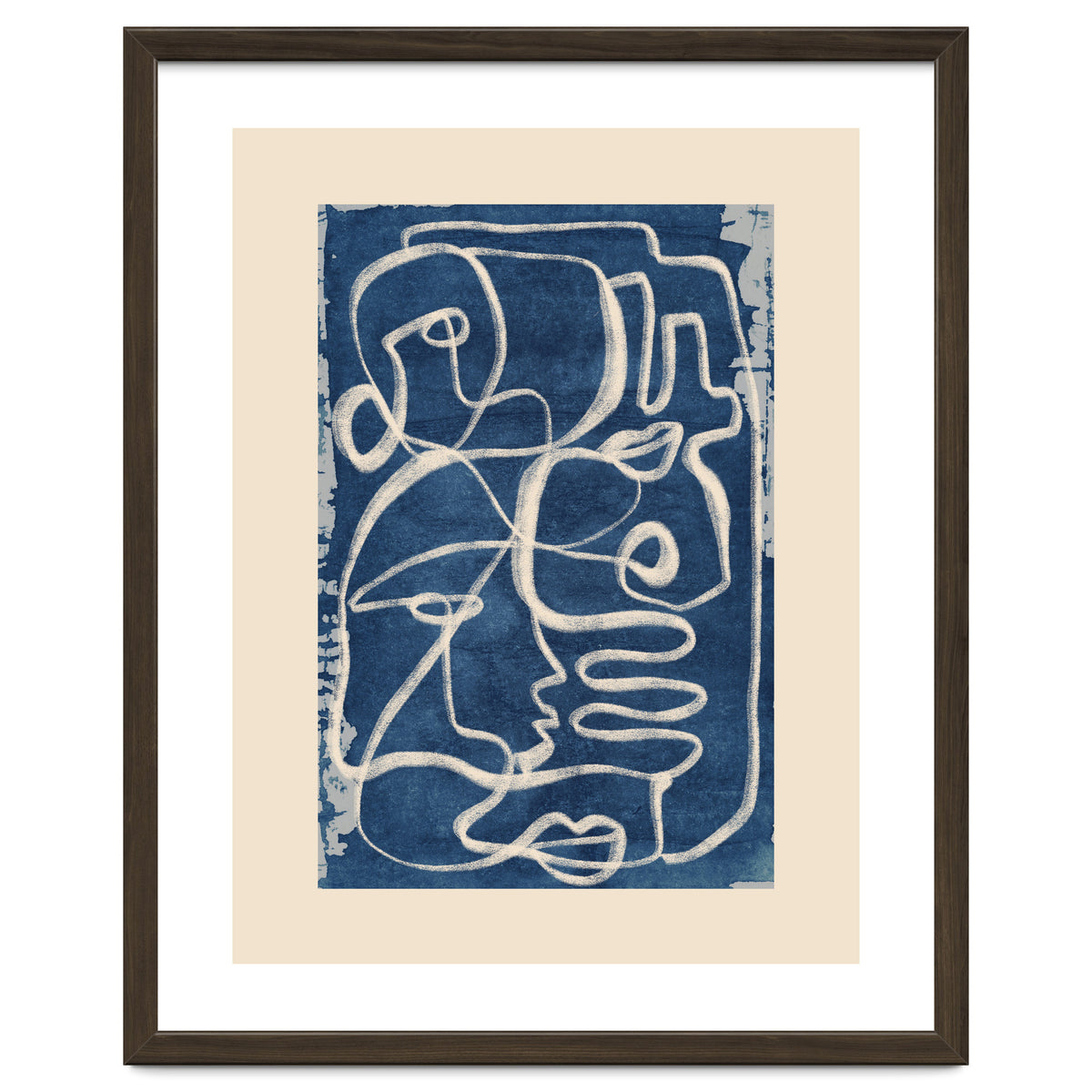 Bound By Line (indigo)
