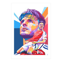 Declan Rice pop art portrait (Print Only)