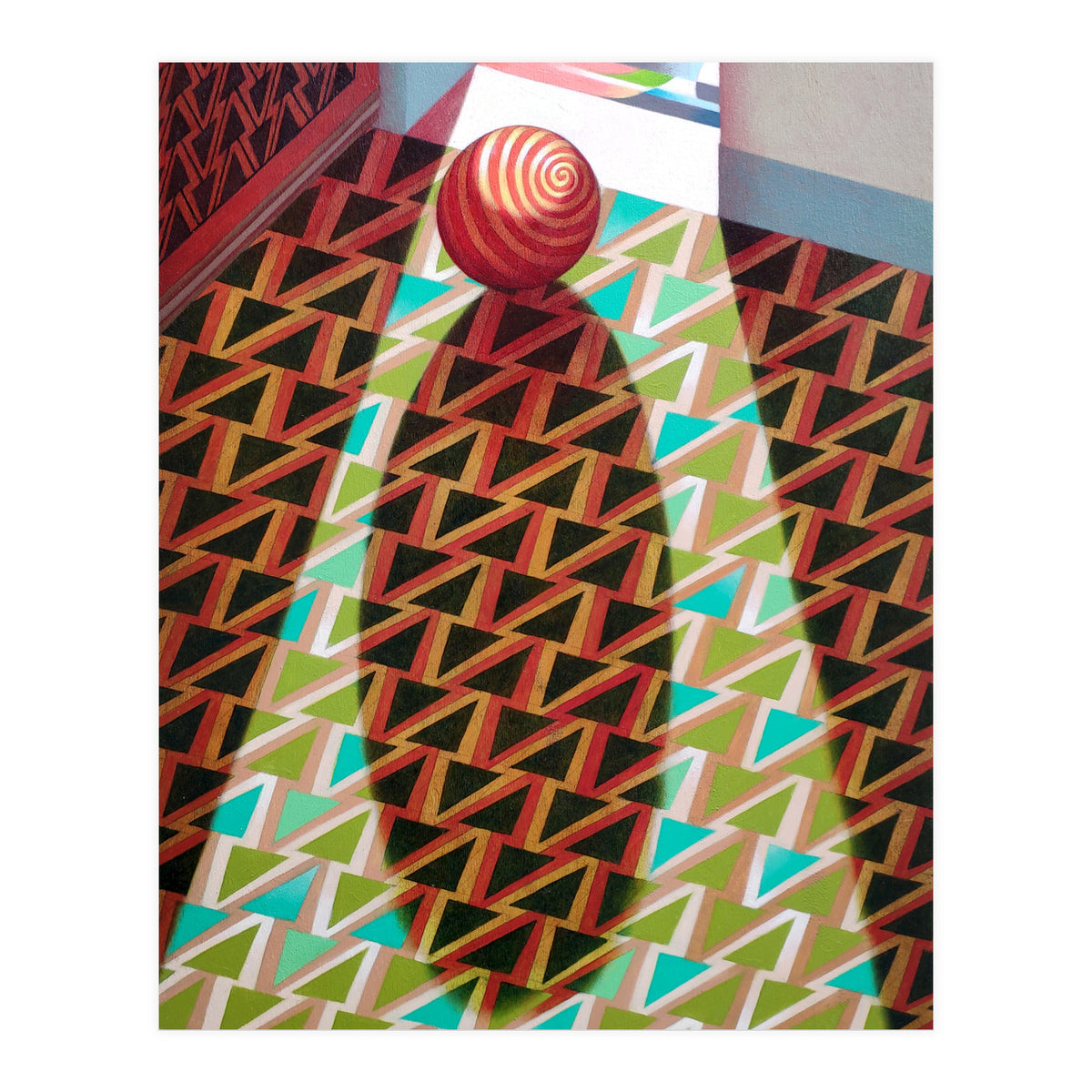 The entrance of the church (Print Only)