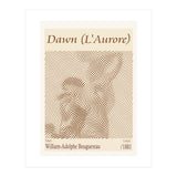 Dawn (l'aurore) – William Adolphe Bouguereau 1881 (Print Only) thumbnail