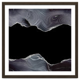 Black & Silver Glitter Agate Texture 04 thumbnail