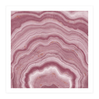 Pink Agate Texture 08 (Print Only)