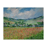 A field of poppies. Canvas. (Print Only) thumbnail
