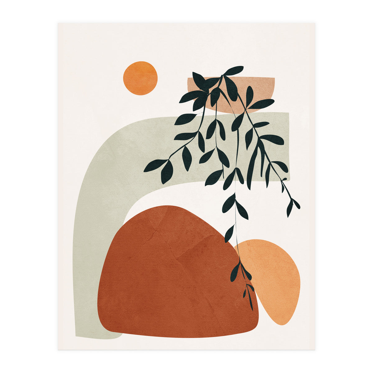Soft Shapes I (Print Only)
