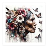 Matriarch With Wildflowers (Print Only) thumbnail