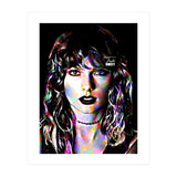 Taylor Swift Colorful Art 3 (Print Only) thumbnail