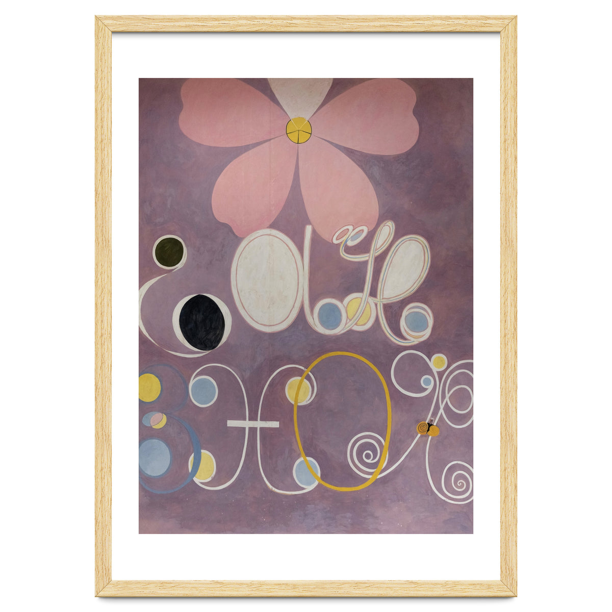 Hilma af Klint - The Ten Largest No 7 Adulthood Abstract Spiritual Art