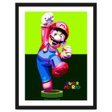 Super Mario Cartoon Character Pop Art thumbnail