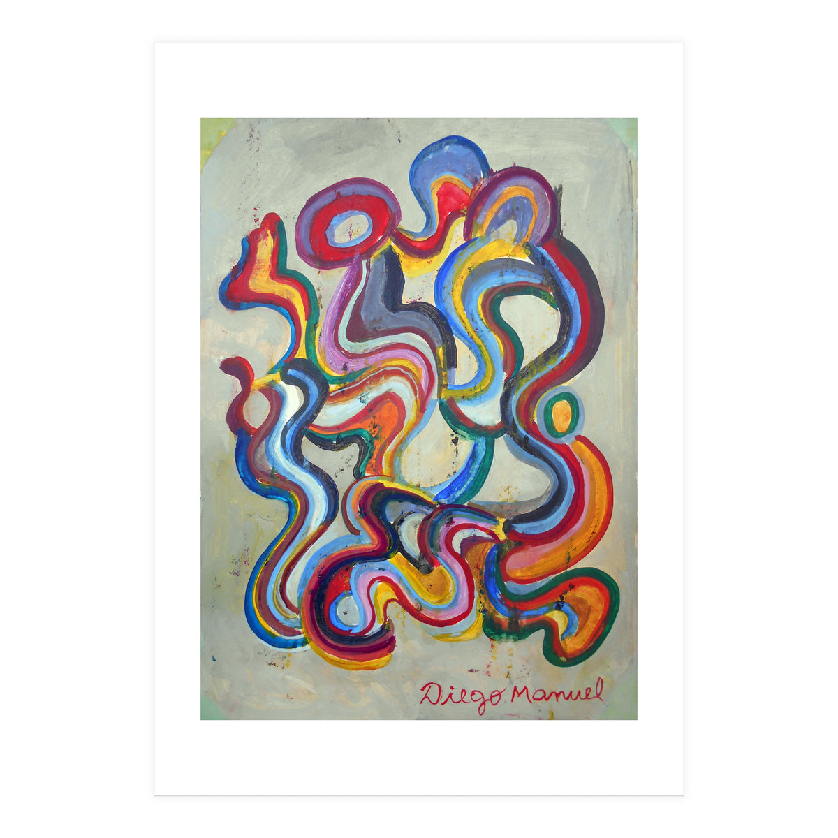 Abstracto Pop 2024 8 (Print Only)