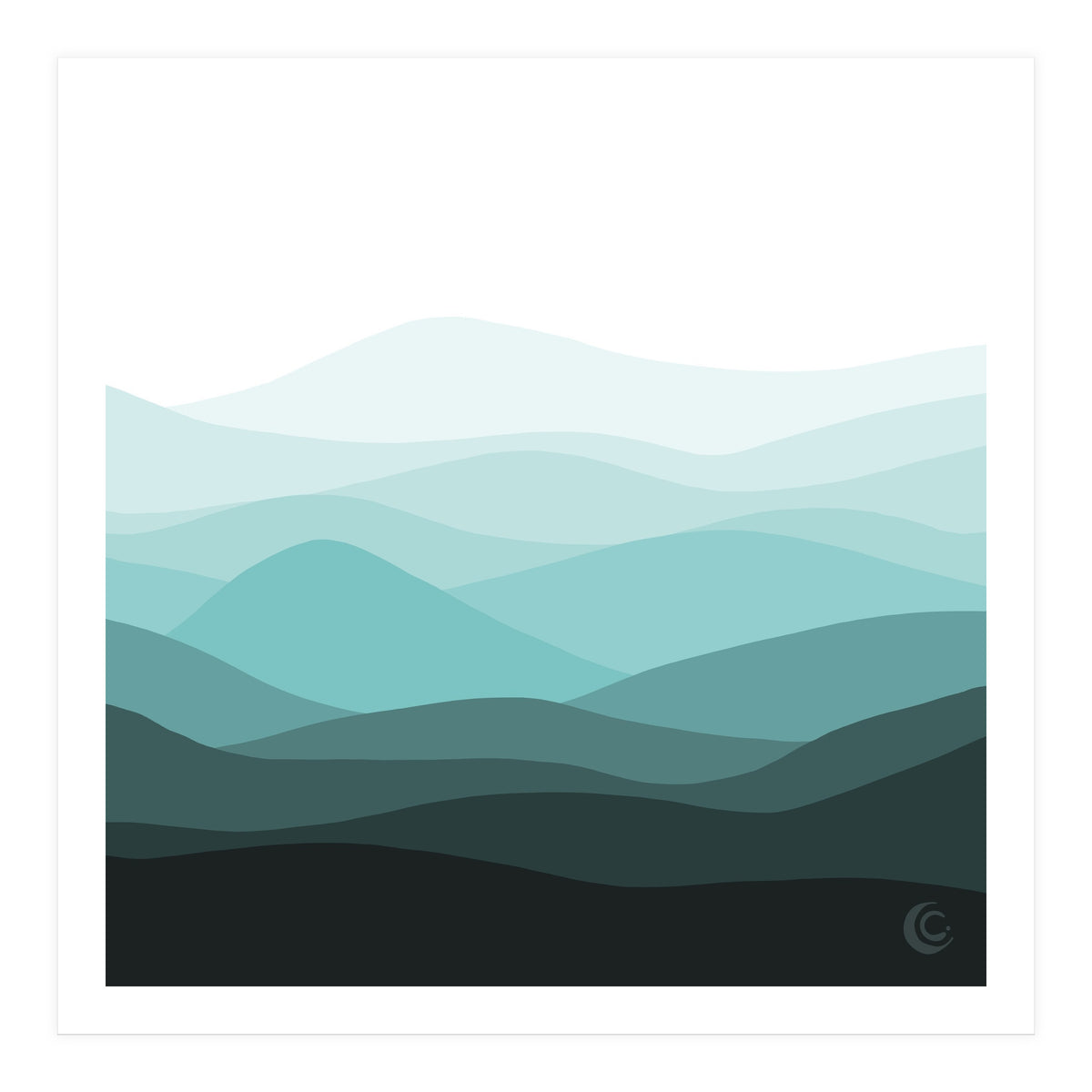 Relaxing (Layers) (Print Only)