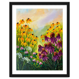 Impasto Wildflower Meadow Painting thumbnail