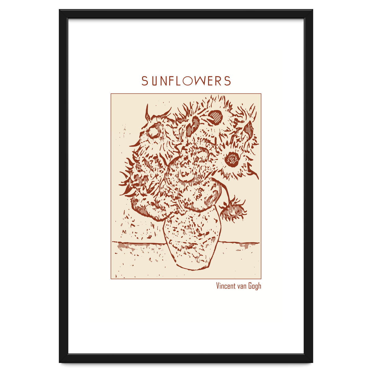 Sunflowers – Vincent Van Gogh