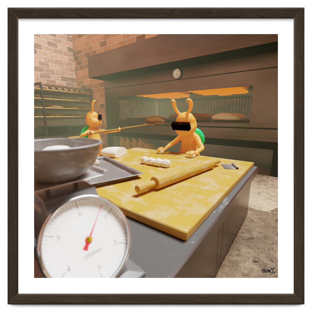 Bakery "Kneading the Dough" (Lwuba 030 Bakery 01)