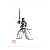 Samurai En Garde  (Print Only)