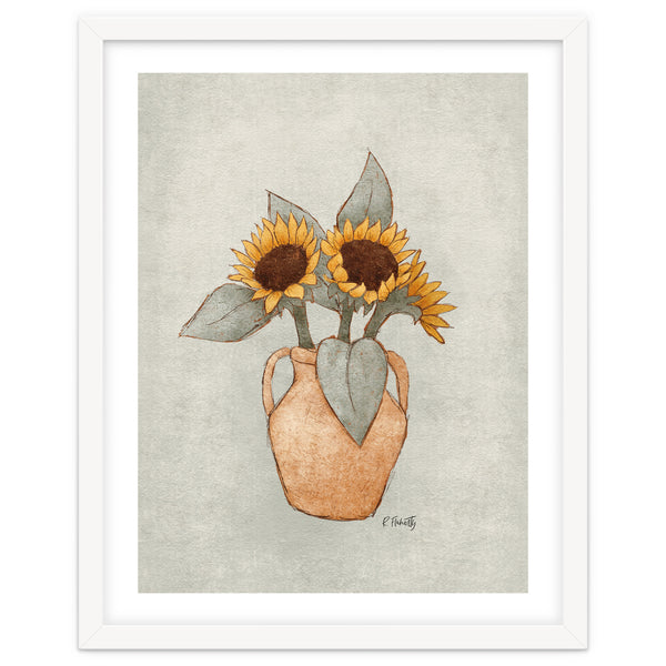 Sunflower Vase