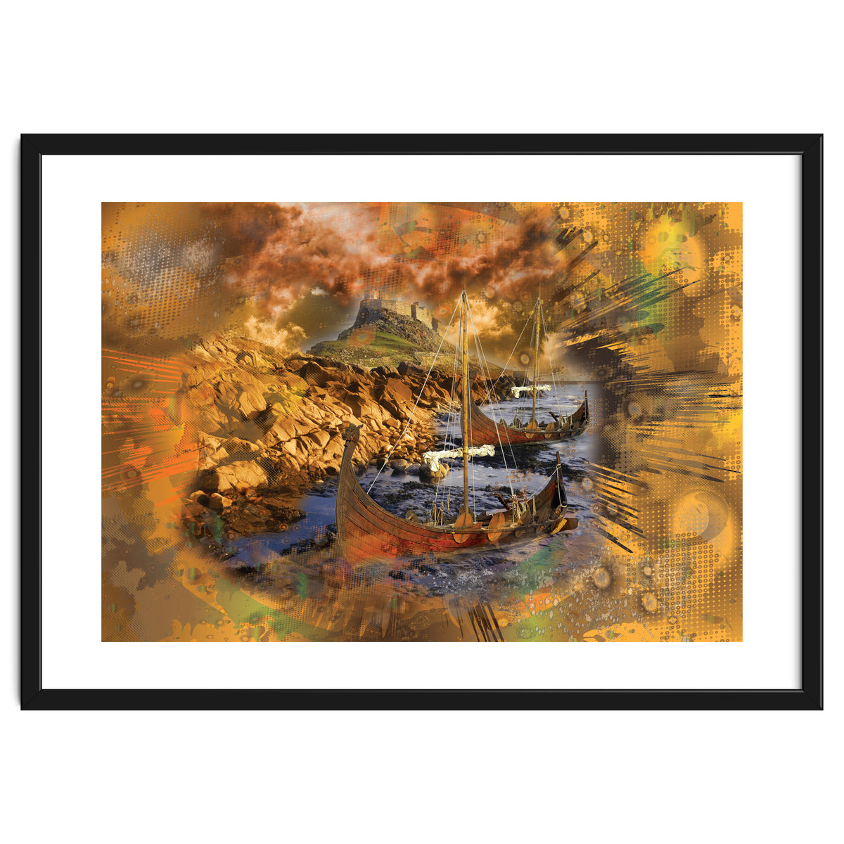 Lindesfarne Viking Raid 793 AD