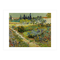 Vincent van Gogh – Garden at Arles | Vibrant Post-Impressionist Wall Art (Print Only)