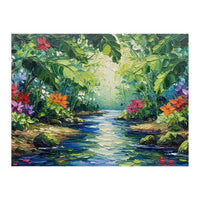 Tropical Jungle Oasis (Print Only)