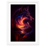 The Nebula Guardian Wolf of the Mountains thumbnail