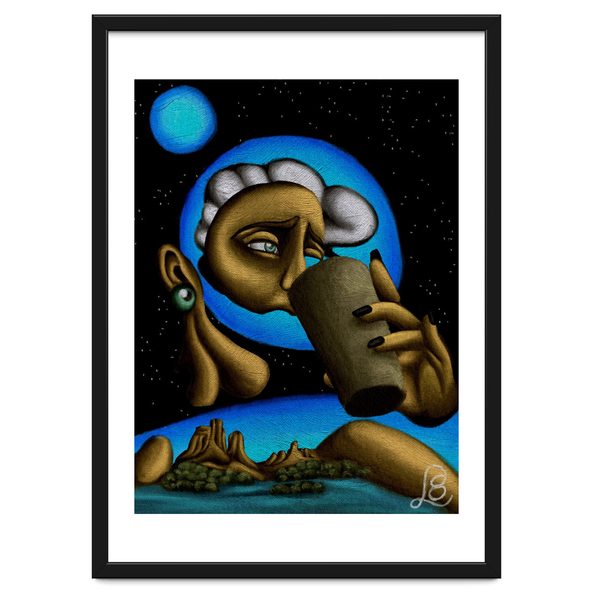 "A Drink Once In A Blue Moon"