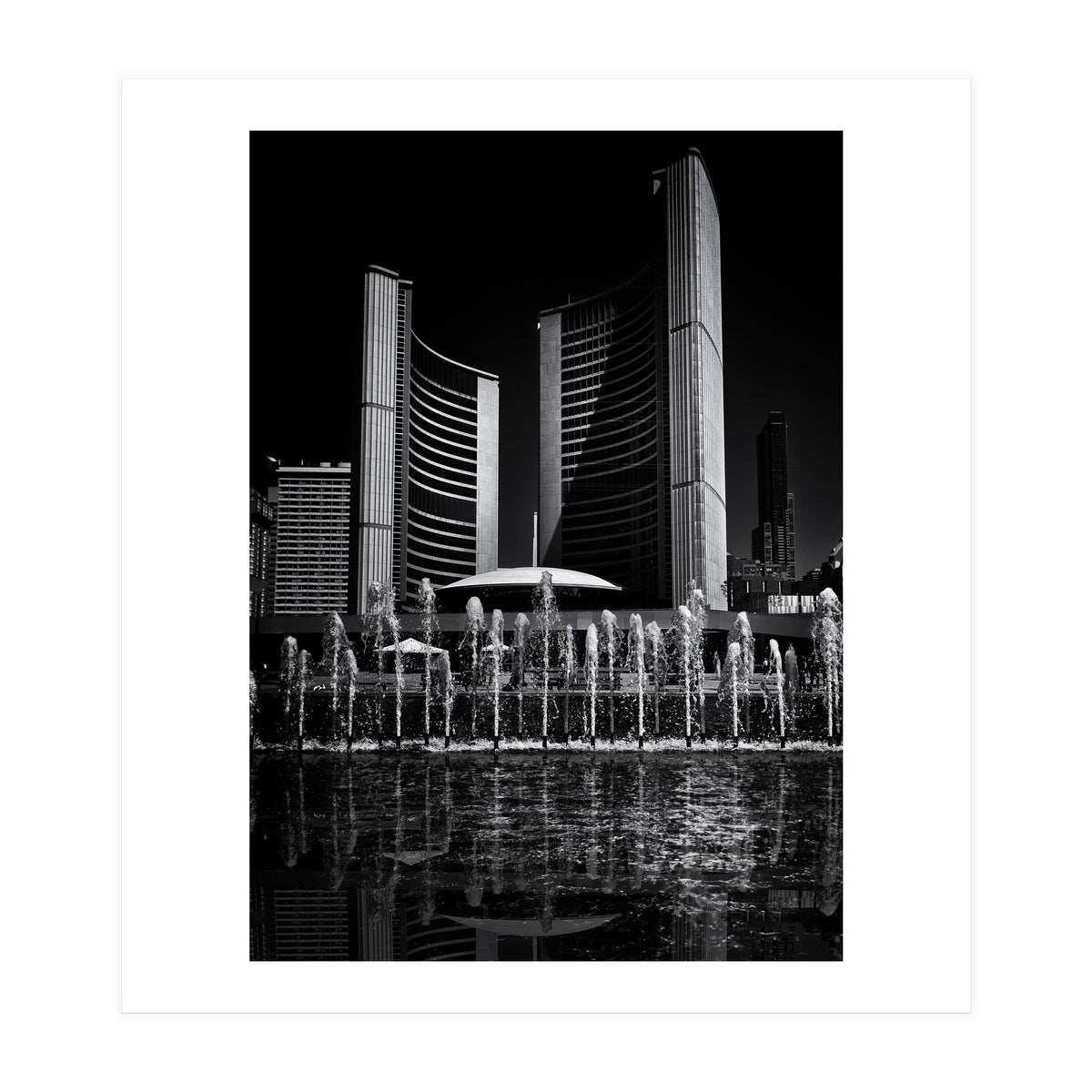 Toronto City Hall No 25 Reflection (Print Only)