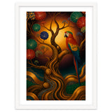 Parrot in Retro Contemporary Aesthetics thumbnail