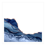 Navy & Rose Gold Agate Texture 19 (Print Only) thumbnail