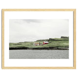 Red house on the shore - Iceland thumbnail