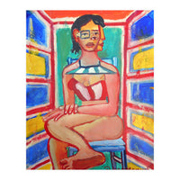 Mujer En La Silla 9 (Print Only)