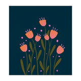 Whimsical Flowers  (Print Only) thumbnail