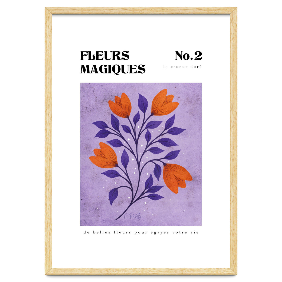 Magical Flowers No.2 Golden Crocus