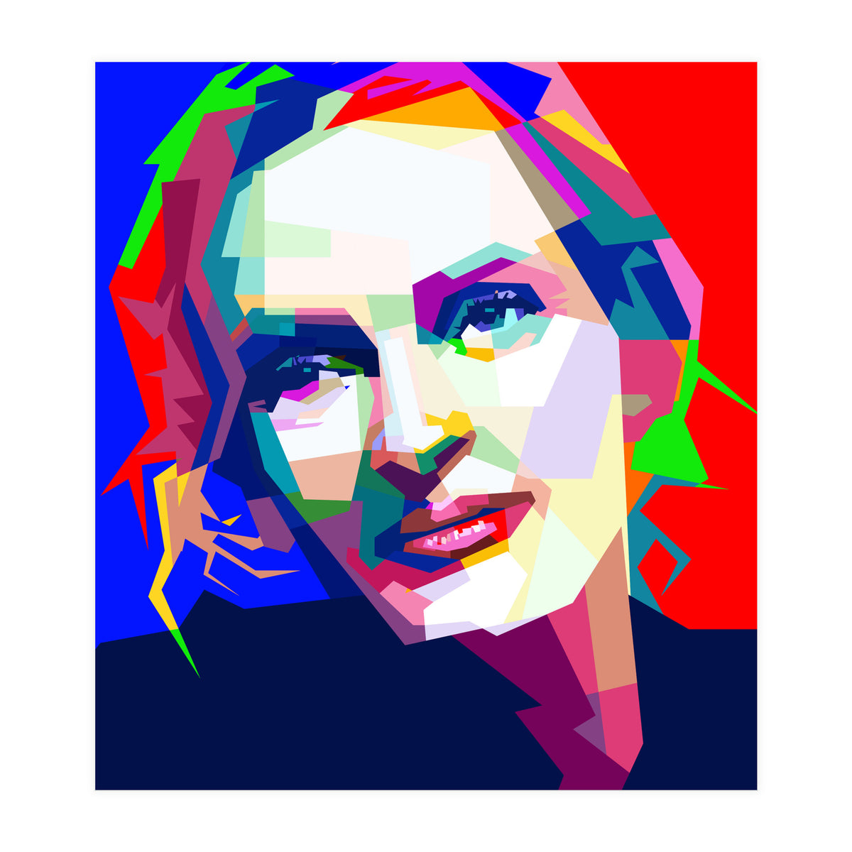 Uma Thurman Kill Bill Pop Art WPAP (Print Only)