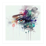 Watercolor Woman Eye #5 (Print Only) thumbnail