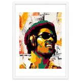 Stevie Wonder Colorful Abstract Retro Art thumbnail