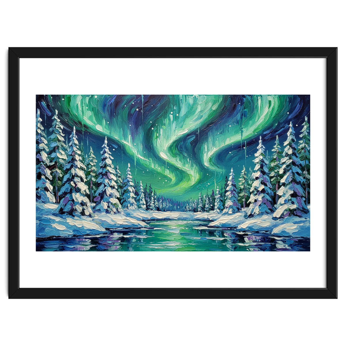 Ethereal Aurora Borealis