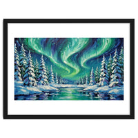 Ethereal Aurora Borealis