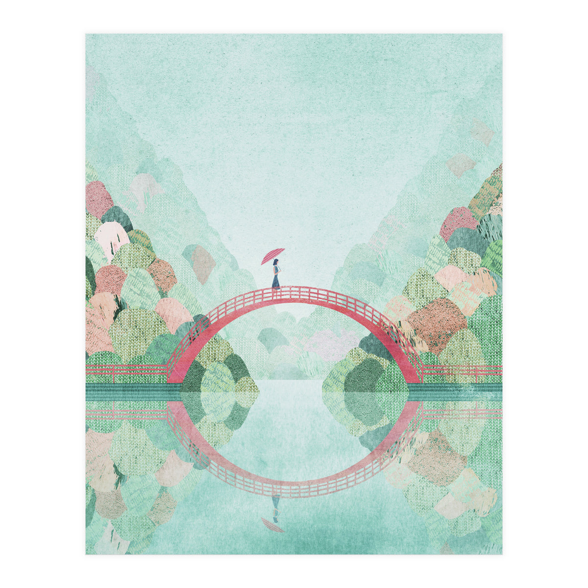 Girl On The Bridge (Print Only)