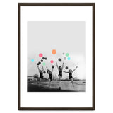 Vintage Women Black & White Photography Balloons Freedom Feminism Women's Rights Individuality thumbnail