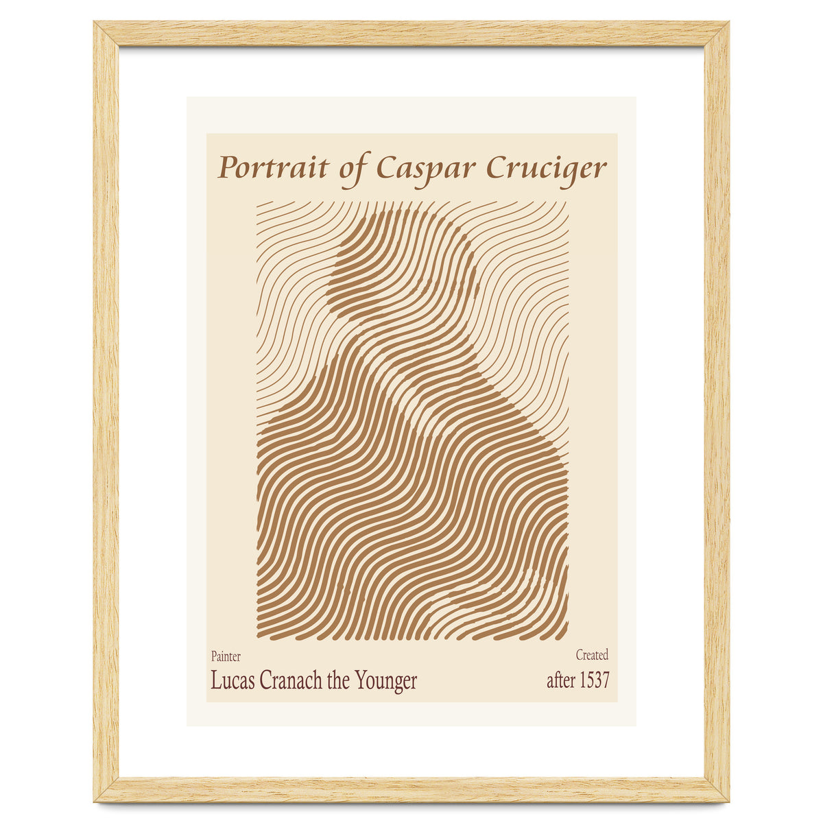 Portrait Of Caspar Cruciger (after 1537) – Lucas Cranach The Younger (german, 1515 1586)