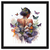 Butterfly Botanical Back